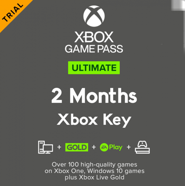 Xbox Game Pass Ultimate 2 Месяца Активация сотрудником