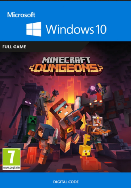 Minecraft Dungeons для Windows Цифровой ключ