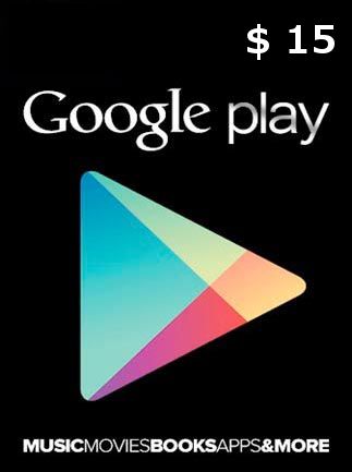 Google Play Gift Card $15 (USA) - фото